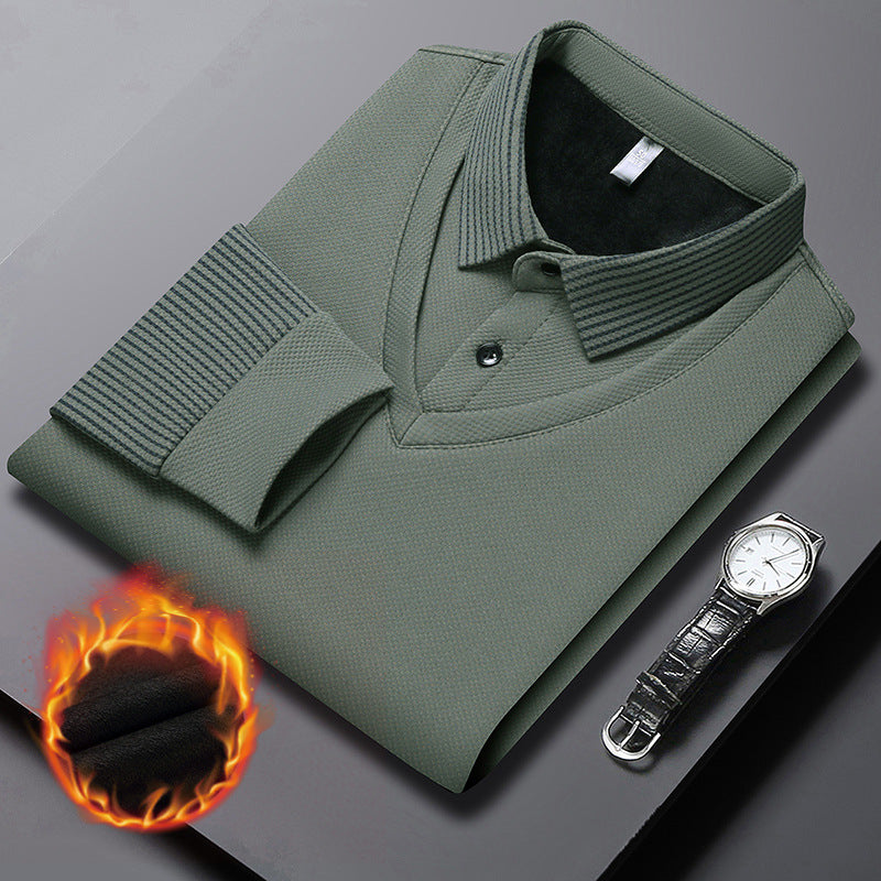 🔥50% korting🔥Gestreept rever fake tweedelig shirt