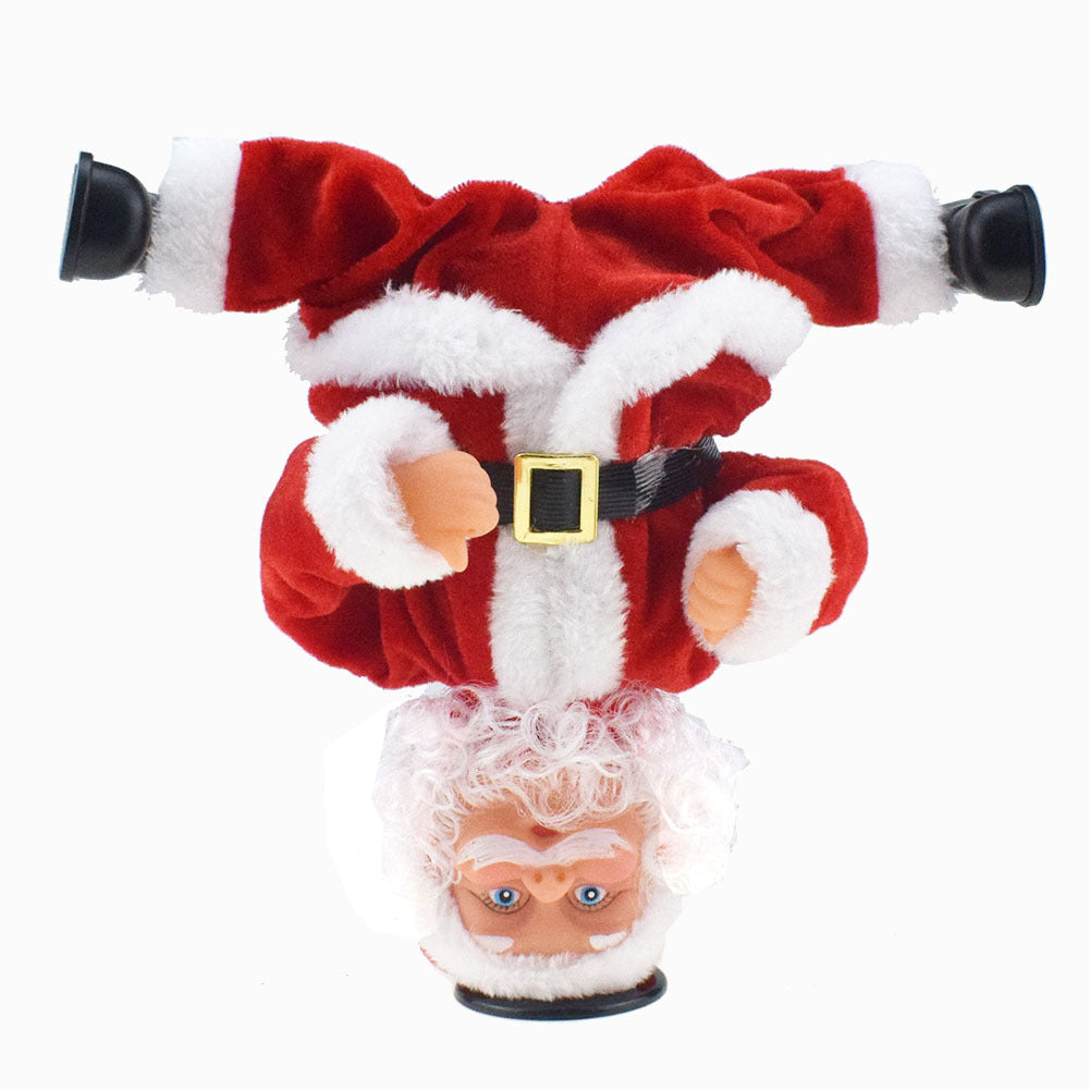 Handstand Stunt Spin Santa 🎅Perfecte kerstdecoratie of cadeau