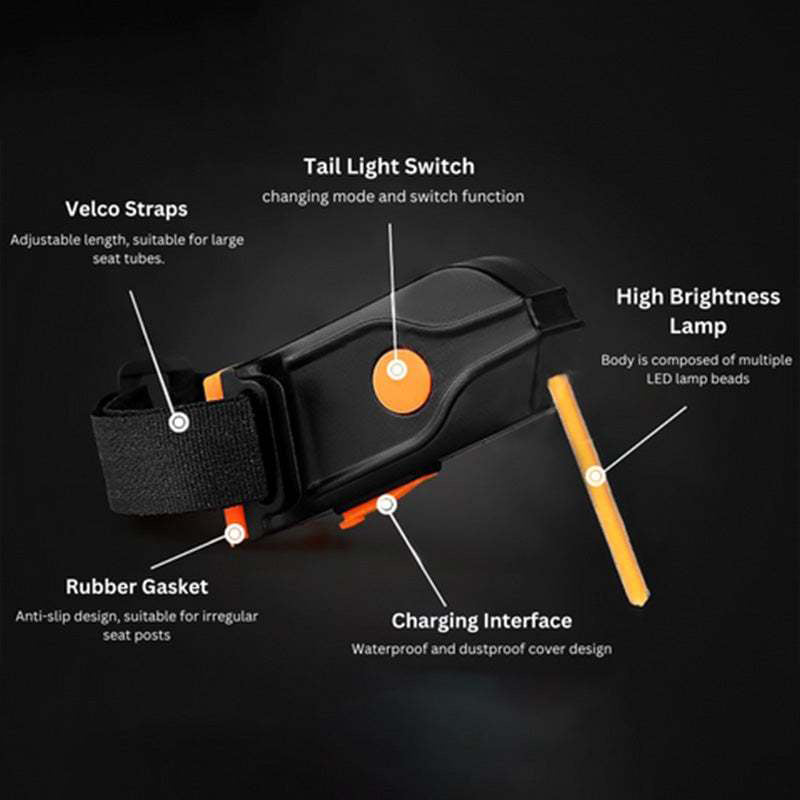 🎁KOOP 1 KRIJG 1 GRATIS🔥LED-achterlicht voor fiets