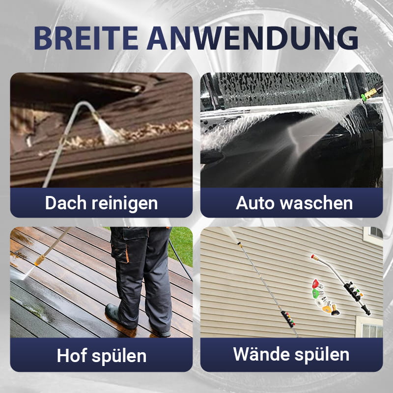 🚿 73% KORTING – Hogedrukreiniger Lansset 4000 PSI | Krachtig, Efficiënt & Zonder Schrobben 💦
