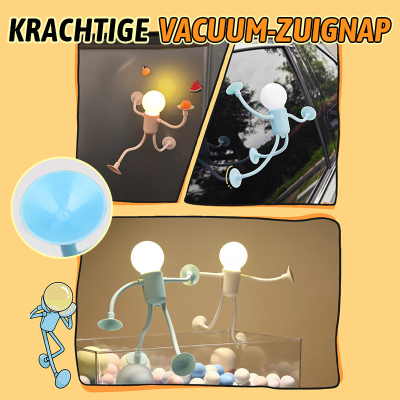 💥Uitverkoop 50% korting🌟Veranderlijke vorm Grappige Sportsman Nachtlamp