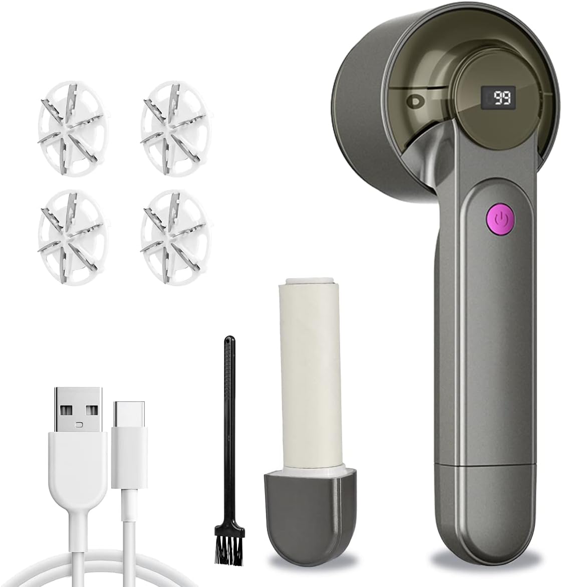 🔥Tijdgebonden promotie - 50% UIT🎁2 in 1 elektrische pluizenverwijderaar
