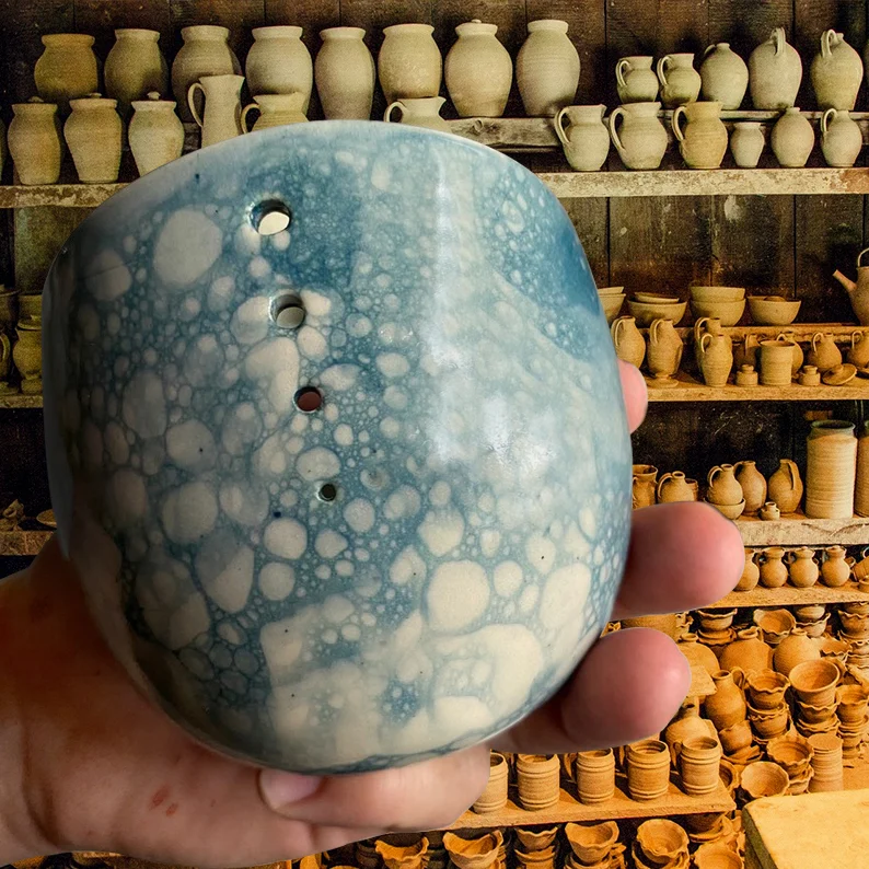 🎁2026 Nieuw binnen 50% KORTING💥Prachtige, praktische decoratieve kruidenpers van aardewerk
