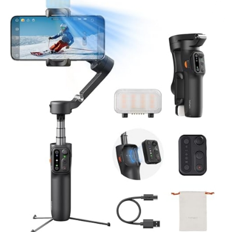 3-assige opvouwbare mobiele gimbalstabilisator