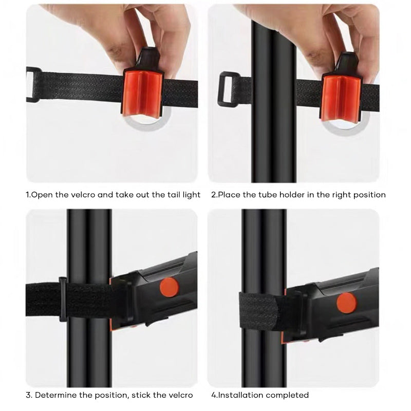 🎁KOOP 1 KRIJG 1 GRATIS🔥LED-achterlicht voor fiets
