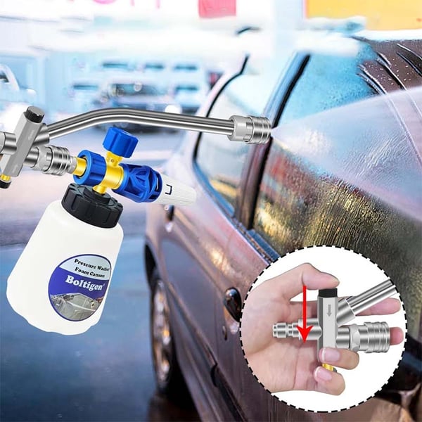 🎁2026 Nieuw binnen 50% KORTING💥Schuimkanon Dubbelconnector Accessoire