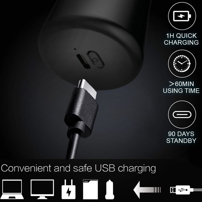🔥🔥🔥Kerstuitverkoop【 Superhoge korting】——🪒Wasbare elektrische scheerapparaat in zakformaat