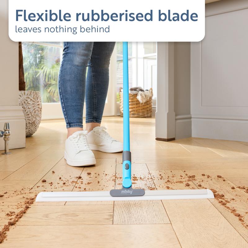 🎁2026 Nieuw binnen 50% KORTING💥🔥Minky Flexi Edge Sweeper: Multi-Surface Cleaning for Floors, Carpets & Windows