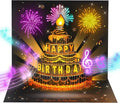 🔥LSAT DAY AANBIEDING 50% KORTING!!🎉3D Pop-Up Muzikale Verjaardagskaart met Lichtjes & Liedje🎵🎂