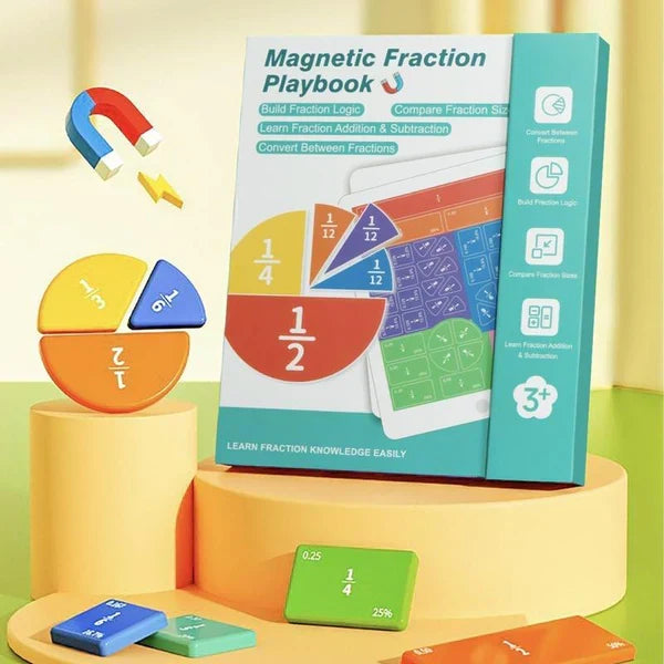 🏅LAATSTE DAG SPECIALE PRIJS 50% korting📚🧲Magnetische Fractie Demonstratieboek