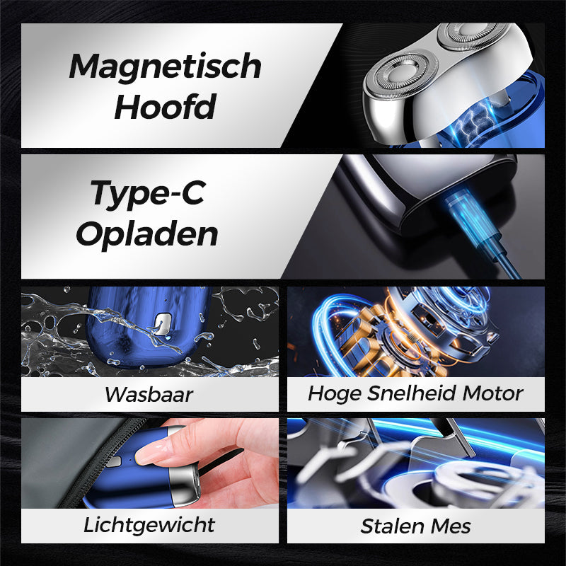 🎁2026 Nieuw binnen 50% KORTING💥🎉 Upgrade Zakscheerapparaat USB Mini-Scheerapparaten