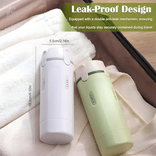 🎁2026 Nieuw binnen 50% KORTING💥🧴4-in-1 Hervulbare Reisflessen Set – Lekvrij, Compact & Georganiseerd: Perfect Voor Reizen/Vakantie!