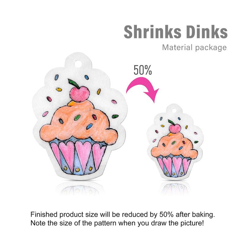 🎁2026 Nieuw binnen 50% KORTING💥DIY Shrinky Dinks sleutelhangerset, kunstactiviteiten voor kinderen en feestartikelen