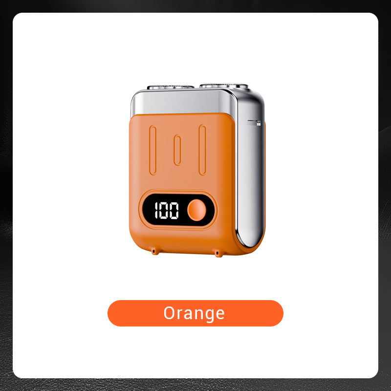 🔥 2026 Nieuwe Upgrade! 🔥 Draagbare Mini Roterende Elektrische Scheerapparaat voor Mannen
