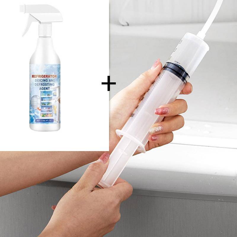 💥💥Dutch hit! 72 uur lang frisheid. Een must-have voor in de koelkast🔥——Ontdooispray voor Koelkastvriezer❄️