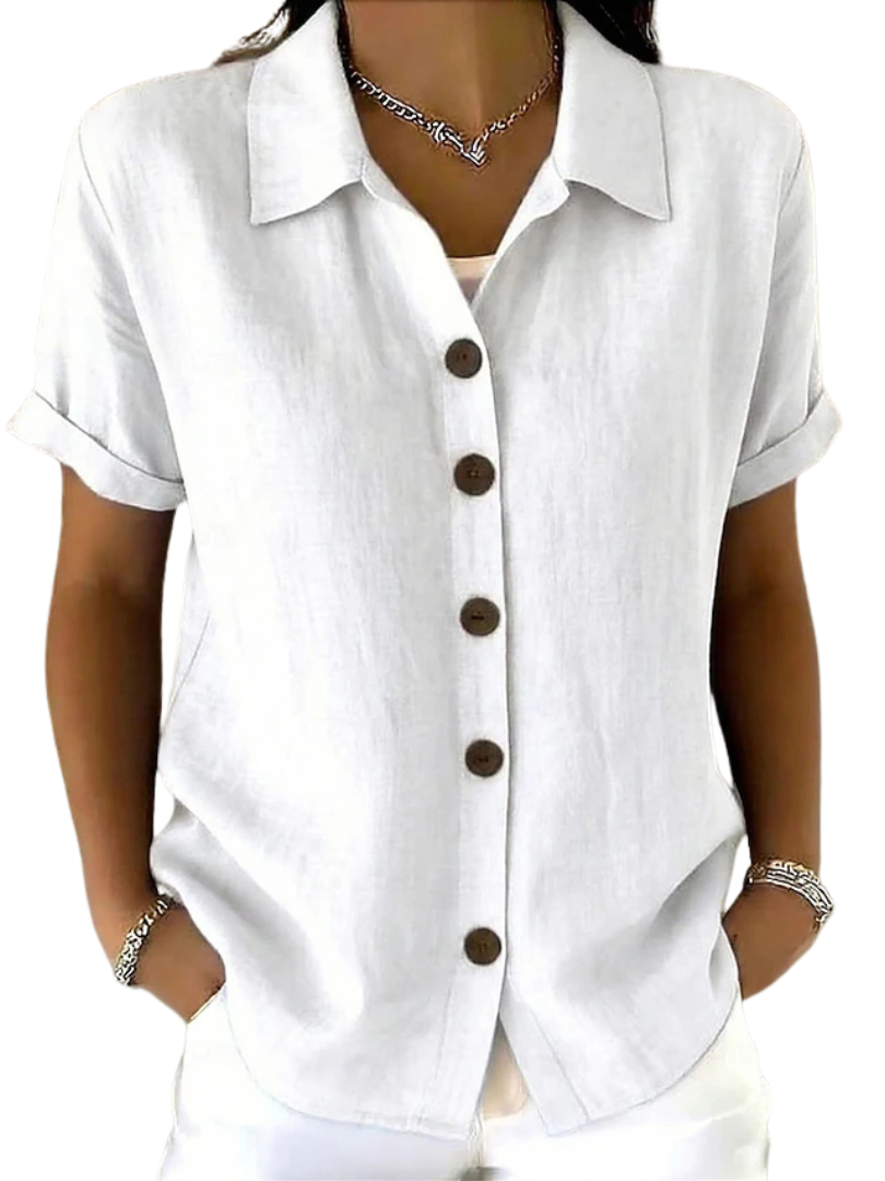 Hansje | Comfortabele Korte Mouwen Dames Shirt