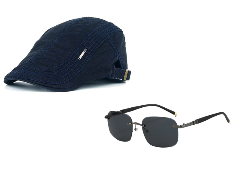 🔥Nieuwe klassieke platte pet voor heren, ademend & verstelbaar🧢