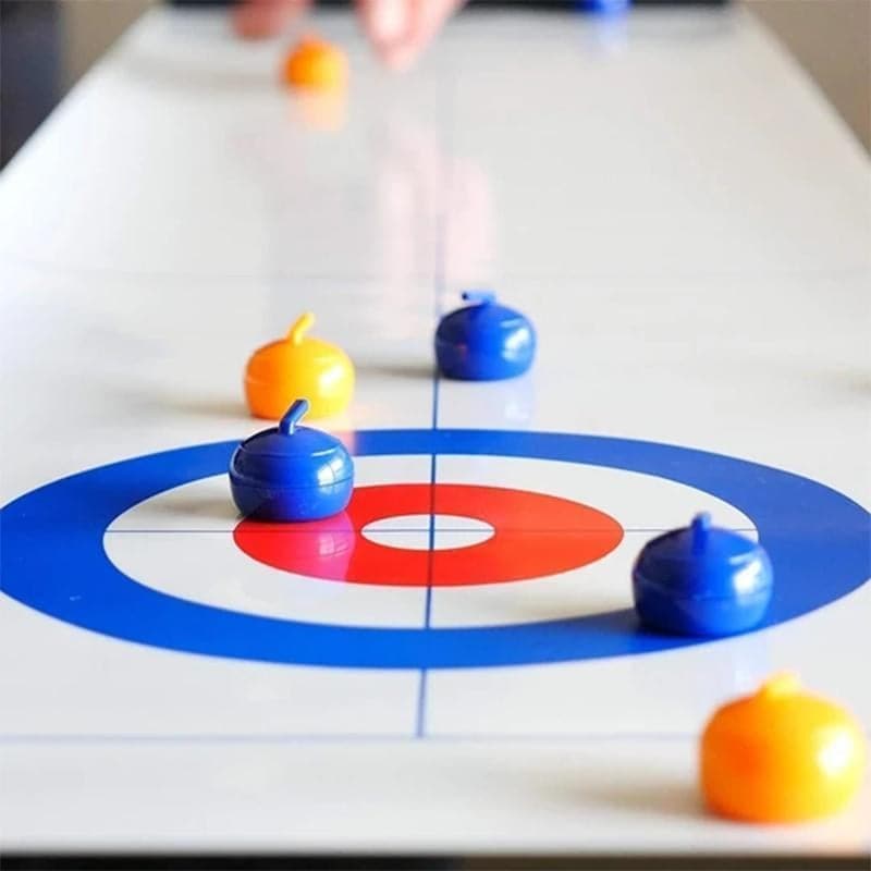 💗2025 Nieuw tafelspel voor het hele gezin: curling☄️☄️ Leuk, boeiend en perfect voor alle leeftijden!