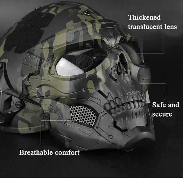 🏆Hot Sale 50% Uit🎁🔥Schedel Horror Helm Masker