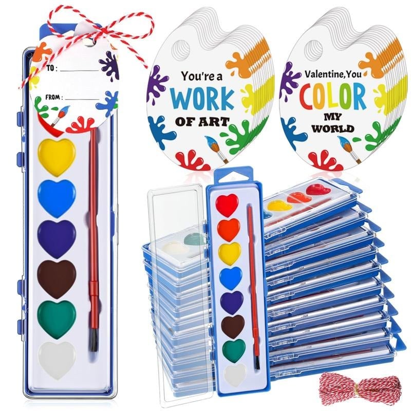 💖Valentijnsdag Hot Sale🔥Mini-aquarelverfsetjes