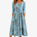 Kusttuin Pocket Maxi Jurk
