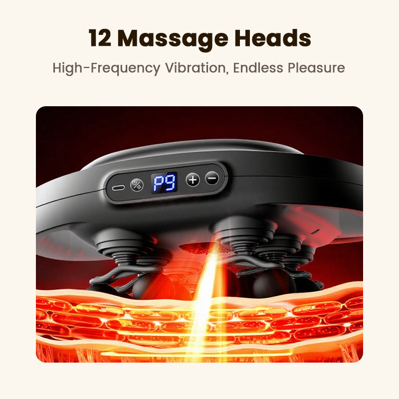 🔥🎁Nieuw binnen 50% KORTING--Multi-Functional Automatic 12-Head Muscle Massager