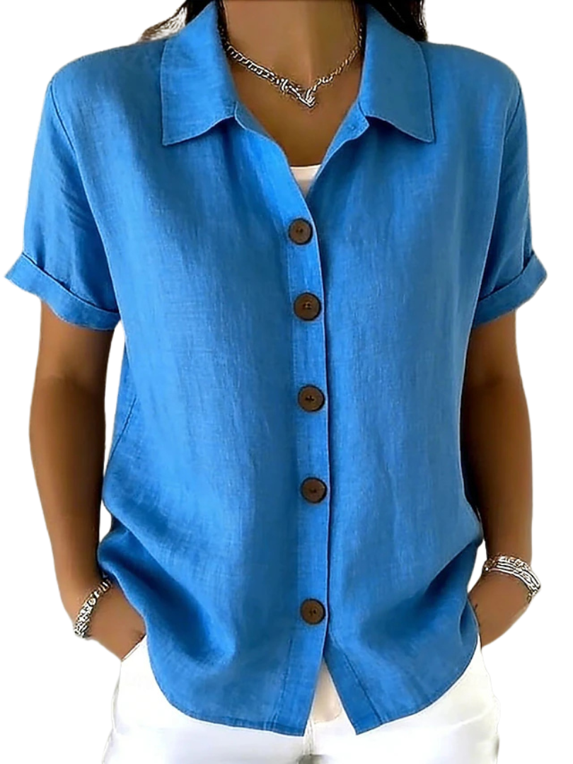 Hansje | Comfortabele Korte Mouwen Dames Shirt