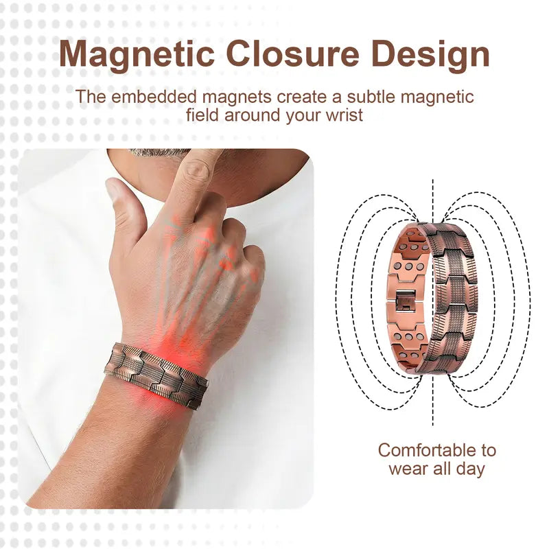🏆50K+ VERKOCHT✨ Drievoudige magneetarmband 💨 Verbeter de bloedsomloop zonder pillen