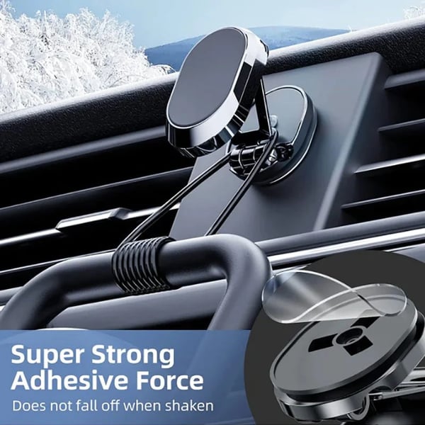 🔥🎁2024 nieuw jaar hete verkoop🎁 49% UIT🔥 Alloy opvouwbare magnetische auto telefoonhouder