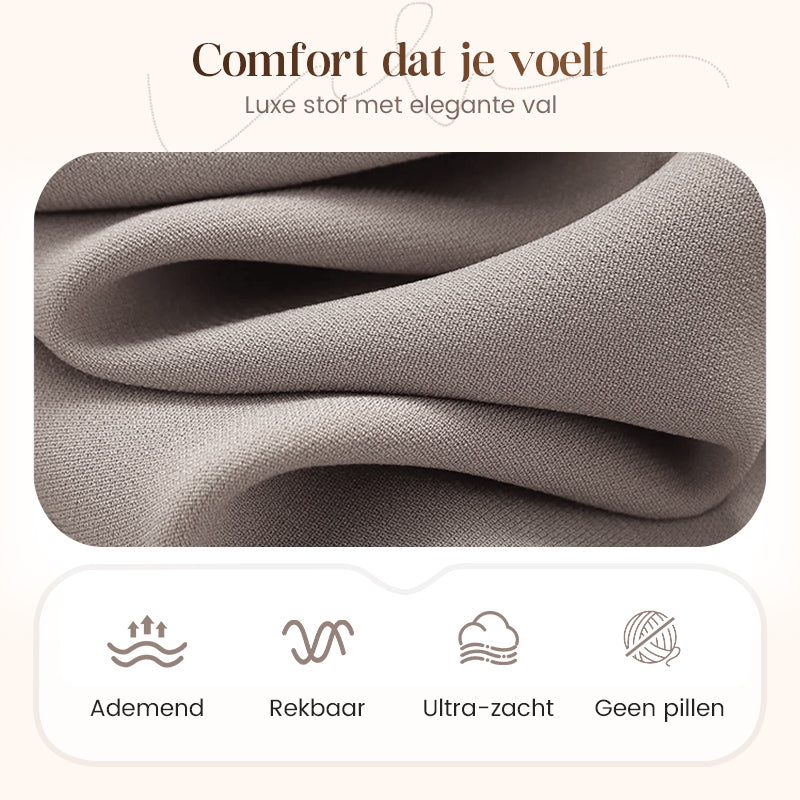 ⏳Tijdelijke aanbieding⏰Elegante 3-delige set inclusief lange cardigan, top en broek💞