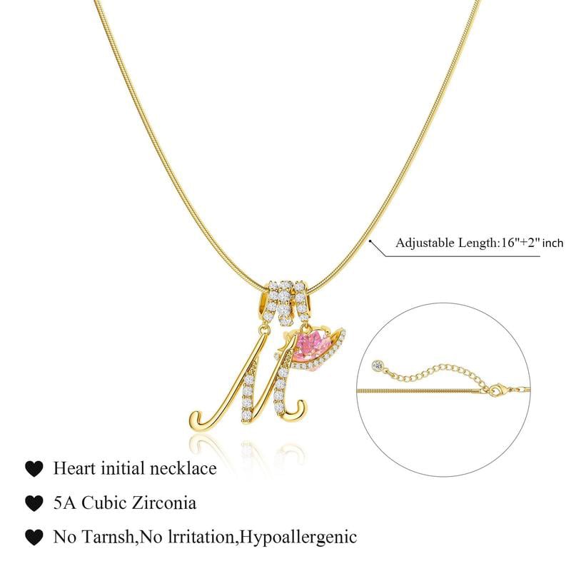 💖Laatste dag 50% KORTING✨3-laags kettingen met initialen A-Z🎀