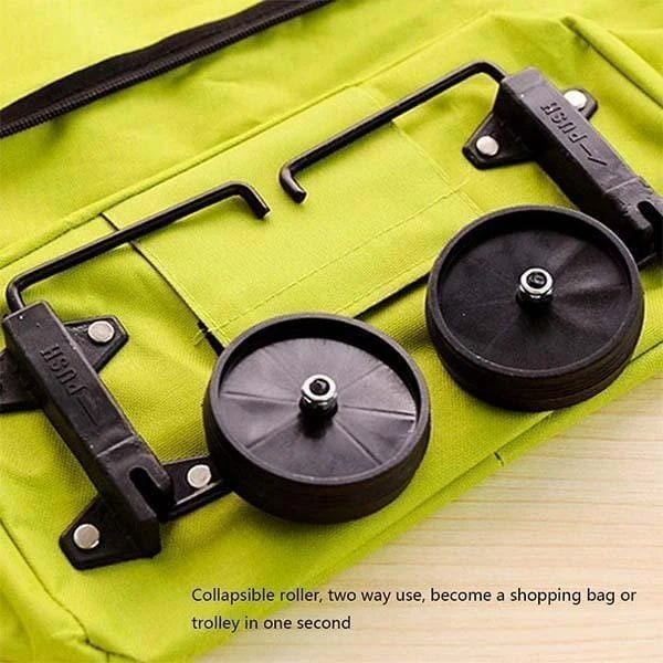 🔥HOT SALE 50% UIT🔥2-in-1 boodschappentas Opvouwbare groene tas