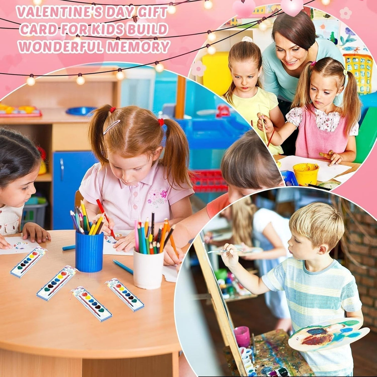 💖Valentijnsdag Hot Sale🔥Mini-aquarelverfsetjes