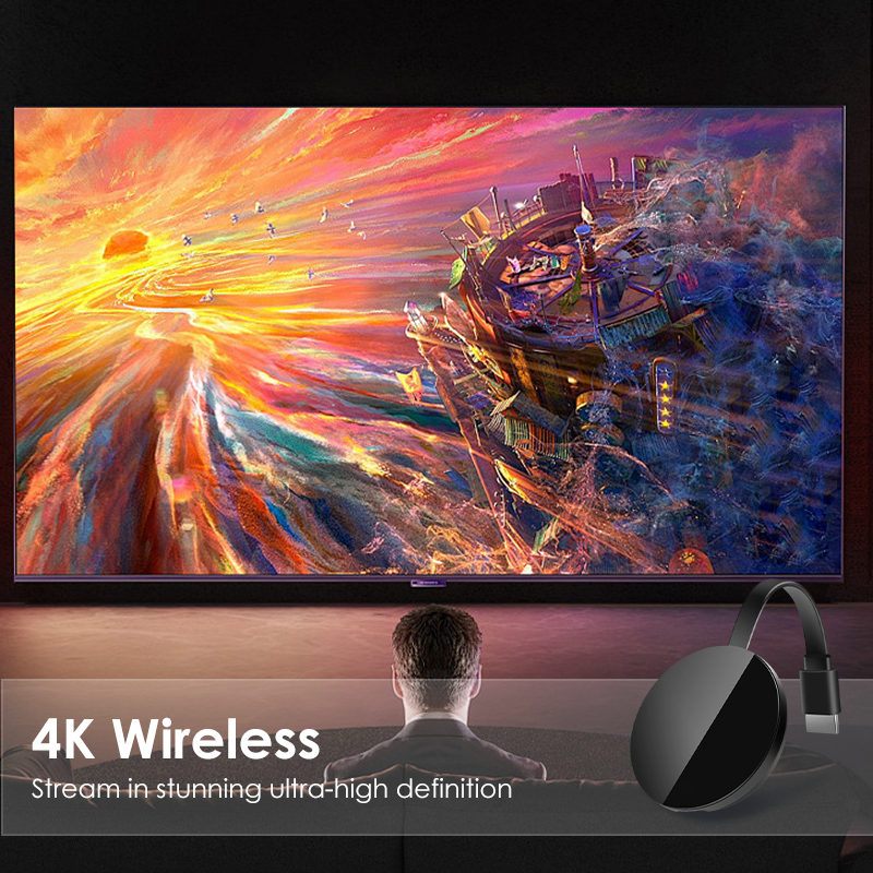🎁2026 Nieuw binnen 50% KORTING💥4K draadloze HDMI-displaydongle