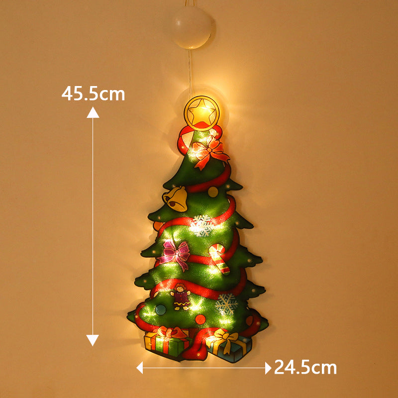 ⛄Kerstmis voorverkoop🎄 Kerstmis raamhangende lampjes💡
