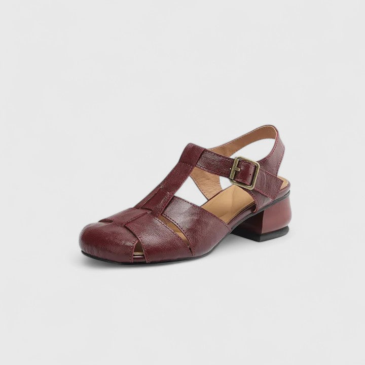 Diana - Elegante leren sandalen