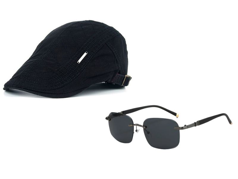 🔥Nieuwe klassieke platte pet voor heren, ademend & verstelbaar🧢
