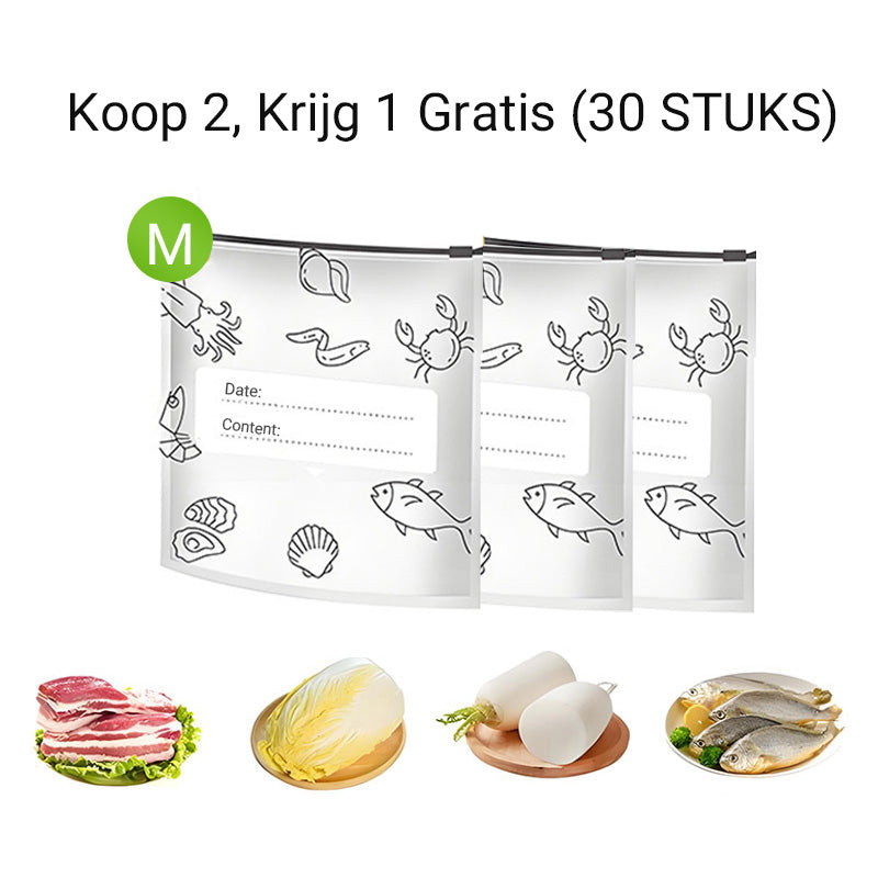 Herbruikbare aluminiumfolie verzegelbare opbergzakken