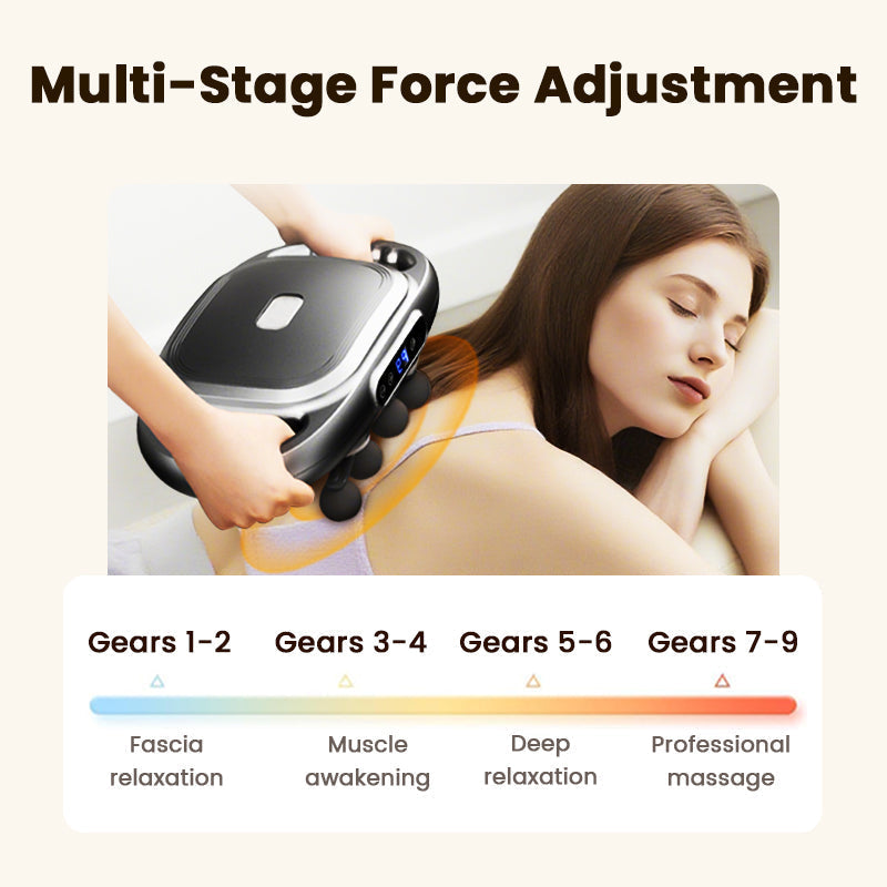 🔥🎁Nieuw binnen 50% KORTING--Multi-Functional Automatic 12-Head Muscle Massager