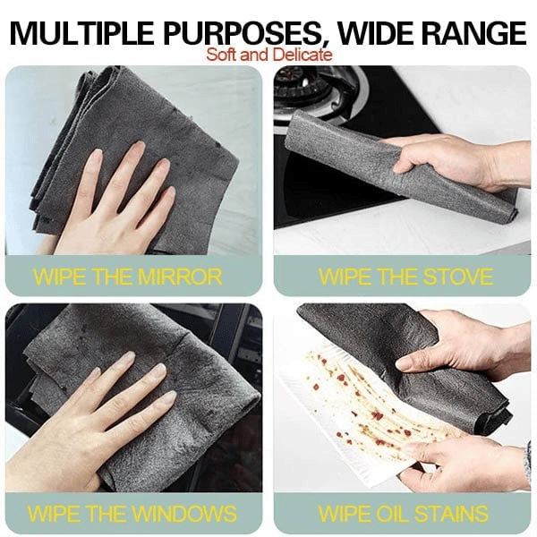50% KORTING 🔥 Verdikte Magische Reinigingsdoek (Microvezel) – Geen Strepen, Hoog Waterabsorptie & Veelzijdig!