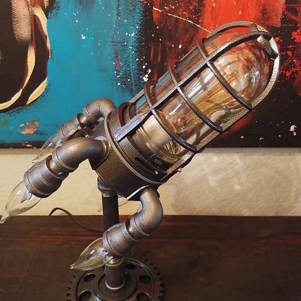 🎁2026 Nieuw binnen 50% KORTING💥Steampunk-raketlamp