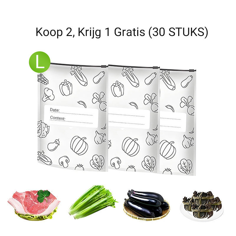Herbruikbare aluminiumfolie verzegelbare opbergzakken