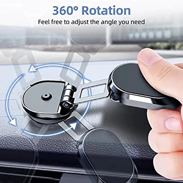 🔥🎁2024 nieuw jaar hete verkoop🎁 49% UIT🔥 Alloy opvouwbare magnetische auto telefoonhouder