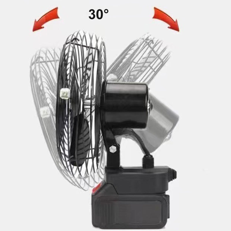 🎁2026 Nieuw binnen 50% KORTING💥8 inch batterijgevoede campingventilator voor buiten