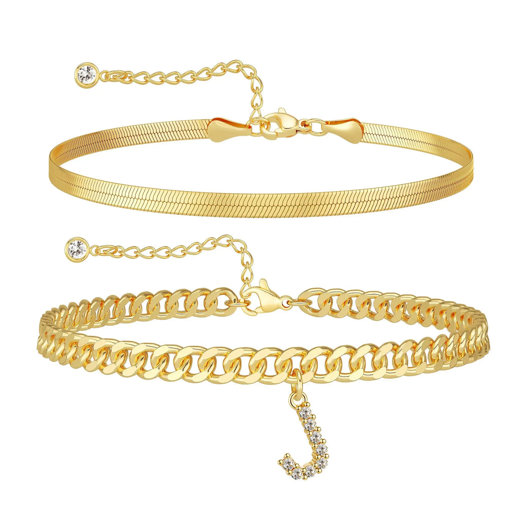 Ariane - Enkelketting met letter - een ideaal cadeau!