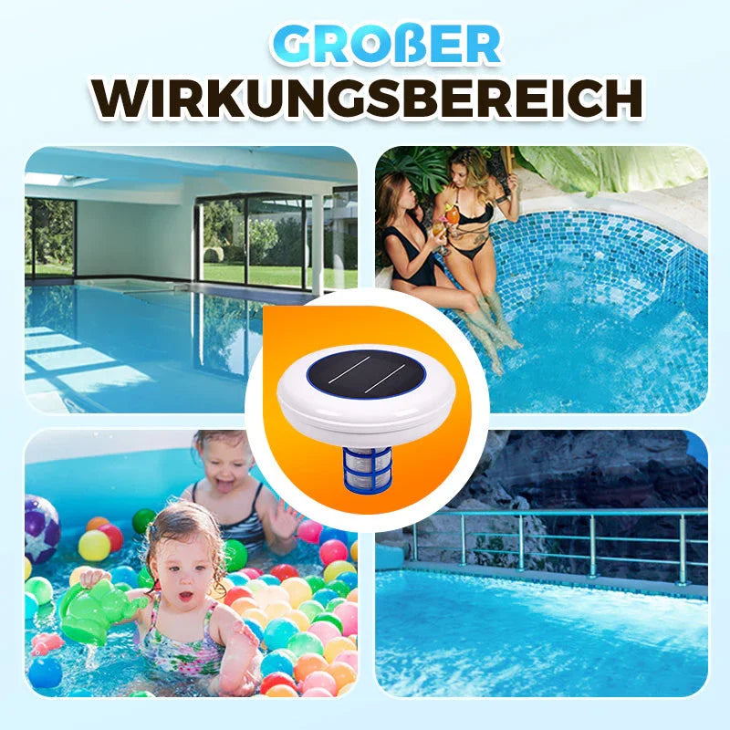 🎁2026 Nieuw binnen 50% KORTING💥💥Topverkoper💥Zonne-energiezwembadionisator voor kristalhelder water💥Tijdelijke aanbieding⏳