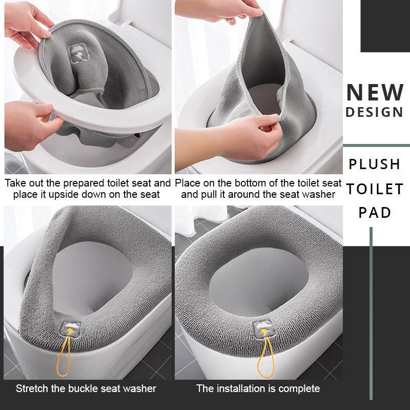 🎁2026 Nieuw binnen 50% KORTING💥💖 Luxe Pluche Toiletpad – Warm, Zacht & Gezellig voor Elke Badkamer | Winter Must-Have