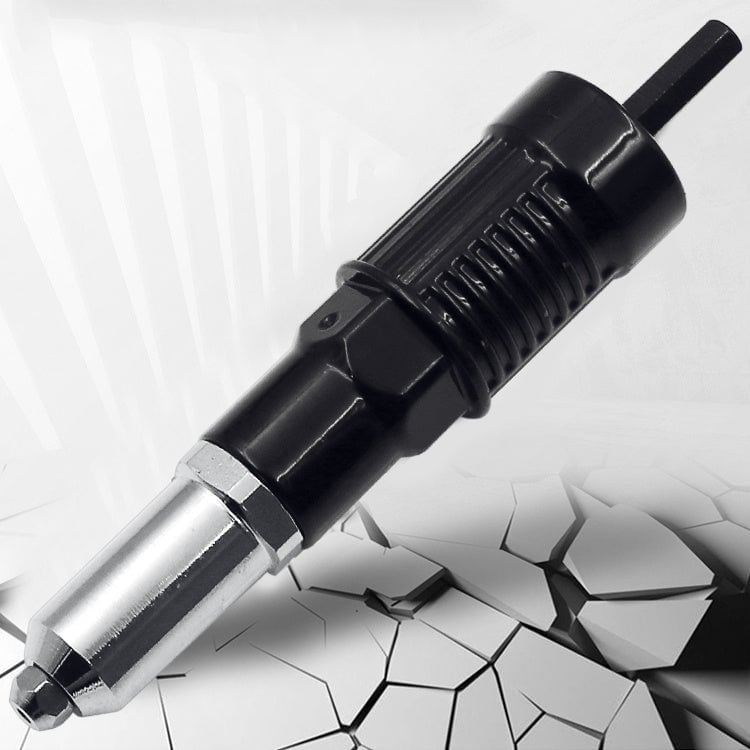 🔥Nieuw binnen 50% KORTING🎁 Professionele klinknagelpistooladapterset met 4 verschillende bijpassende mondstukbouten