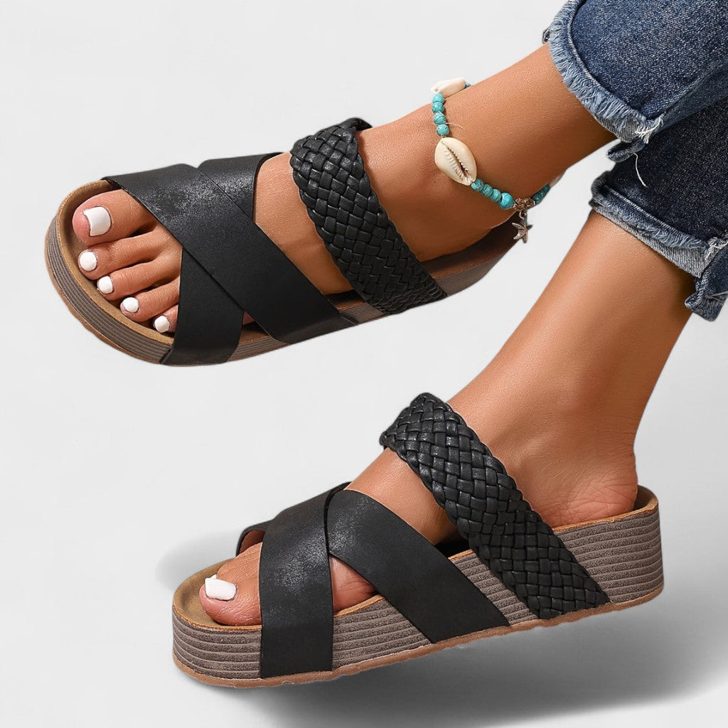 Laura - Orthopedische sandalen van leer