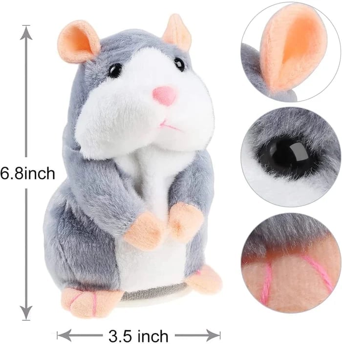 🎄Pratende hamster pluche speelgoed